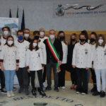 La IV A dell&#8217;Istituto Alberghiero ricevuta dal Sindaco