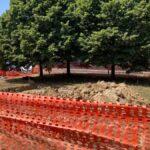 Giardino S. Teresa di Calcutta, avviata l’installazione della statua della Suora dei Poveri